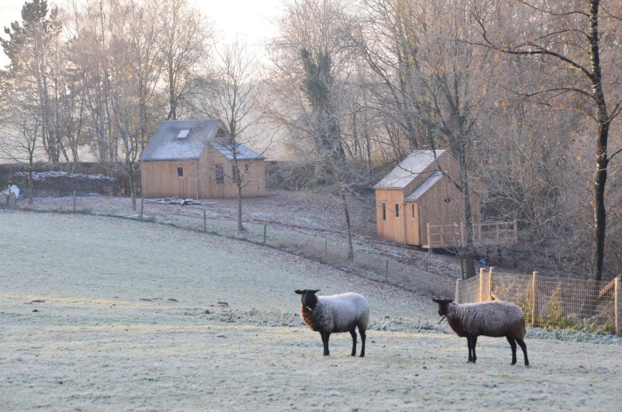 ホテルLes Cabanes Des Pierreux Gesves エクステリア 写真