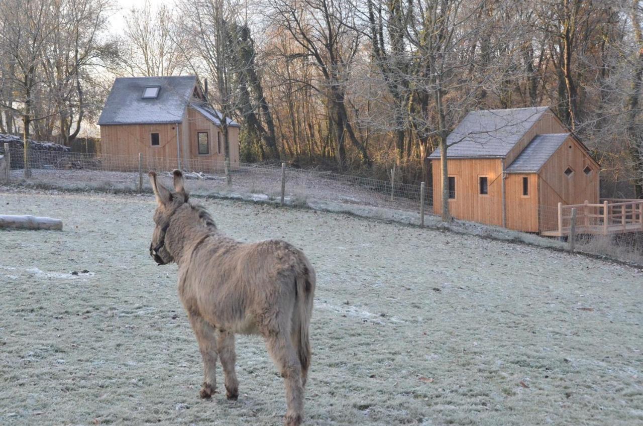 ホテルLes Cabanes Des Pierreux Gesves エクステリア 写真